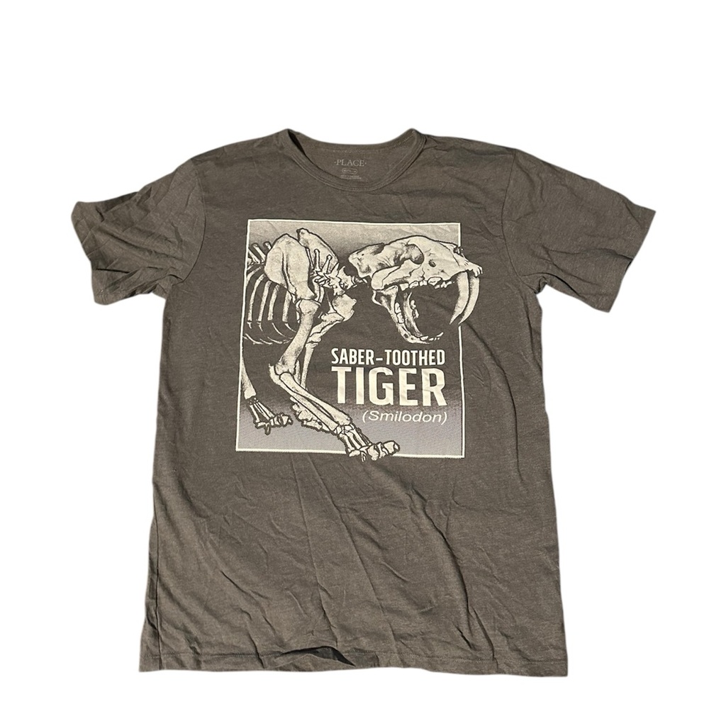 The Children’s Place  Saber-Toothed Tiger Fossil T-Shirt